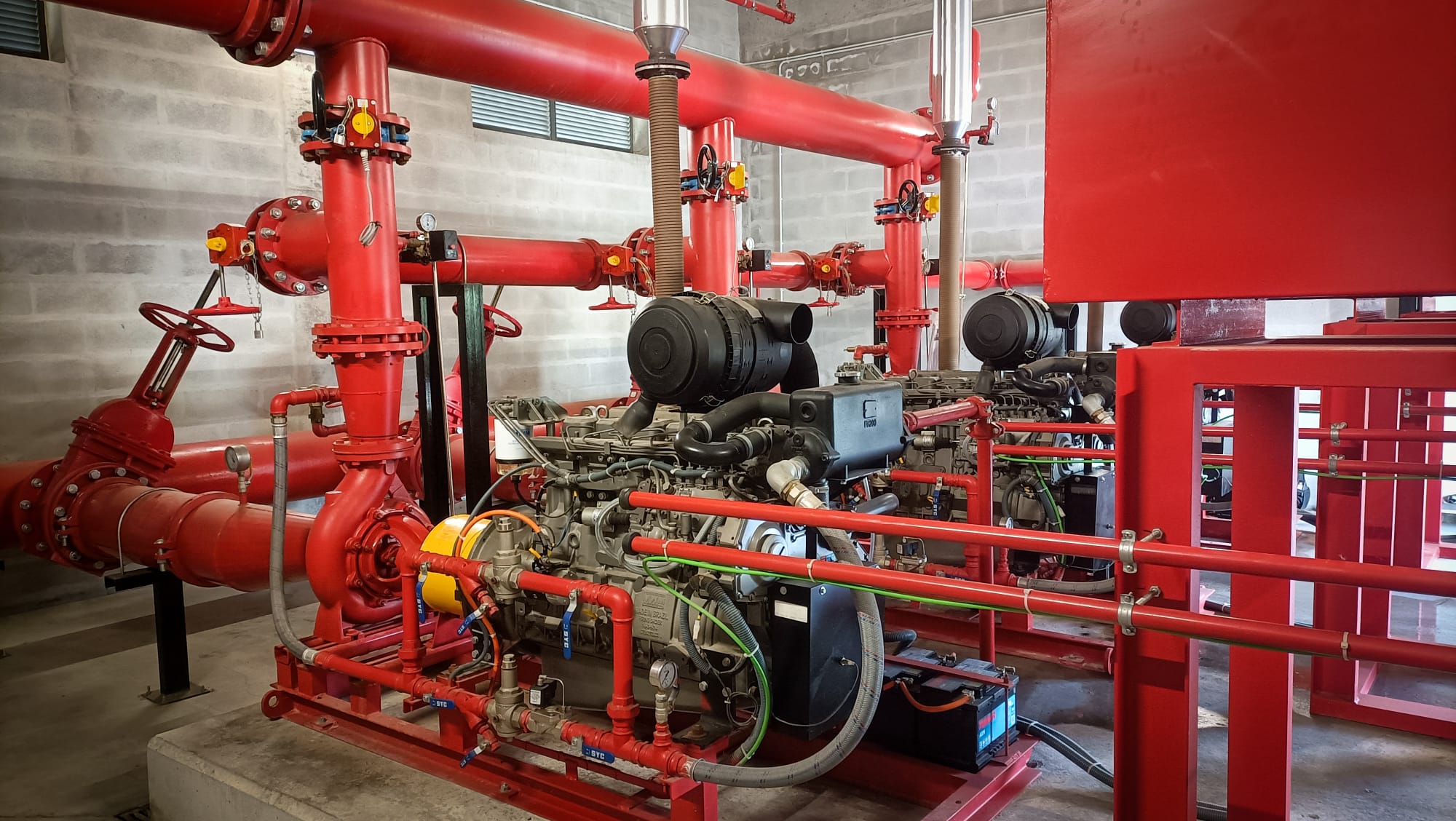 Central de Bombagem para Incêndio 2